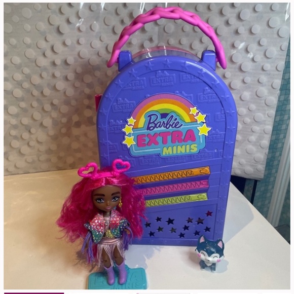 Barbie Extra 🛍️Mini Doll Fashion Boutique Closet with 🐶 Pets - Picture 9 of 14